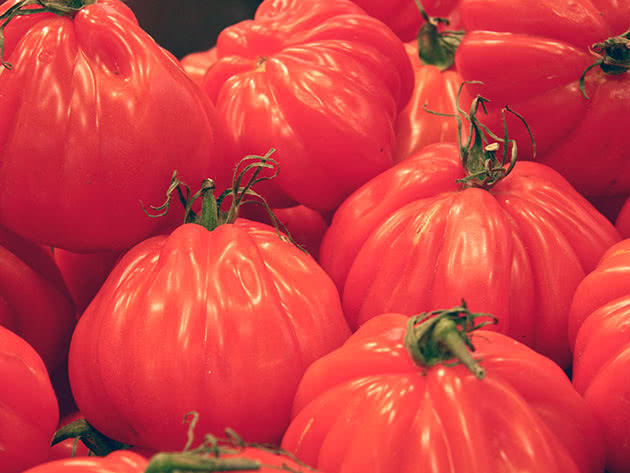 Интересной формы томаты